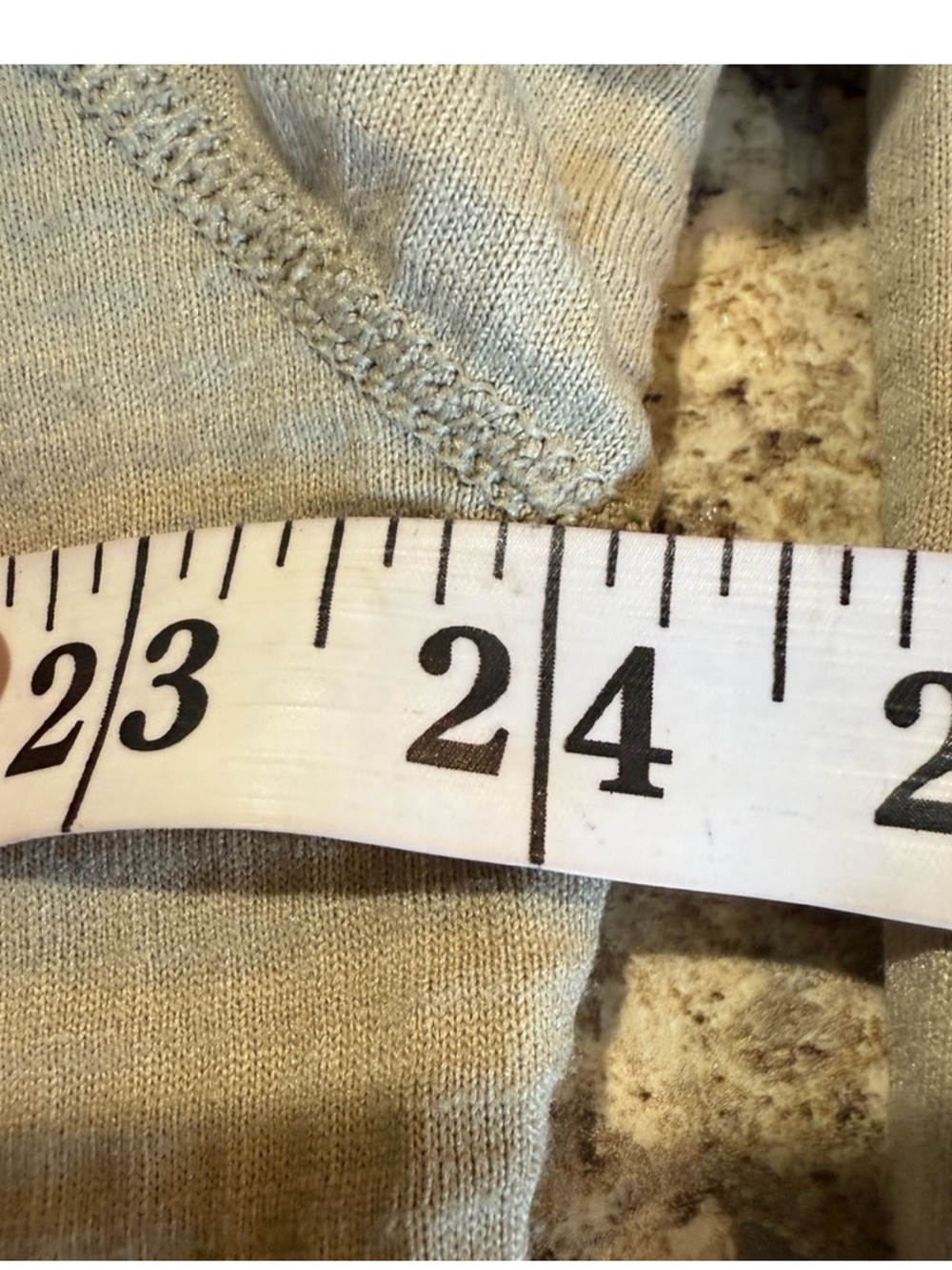 Men's Zip-Neck Ribbed Sweater in Light Beige - Picture 10 of 13